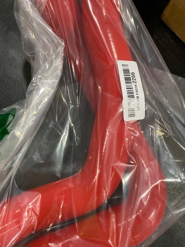 Photo 1 of OHOB-COOL Silicone Radiator Hose For Chevrolet Nova With Clamps 1968-1974 73 72 71 70 69 (red)