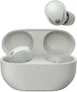 Photo 1 of SONY WF-1000XM5 The Best Noise Cancelling True Wireless Earbuds, Silver | with Alexa built in