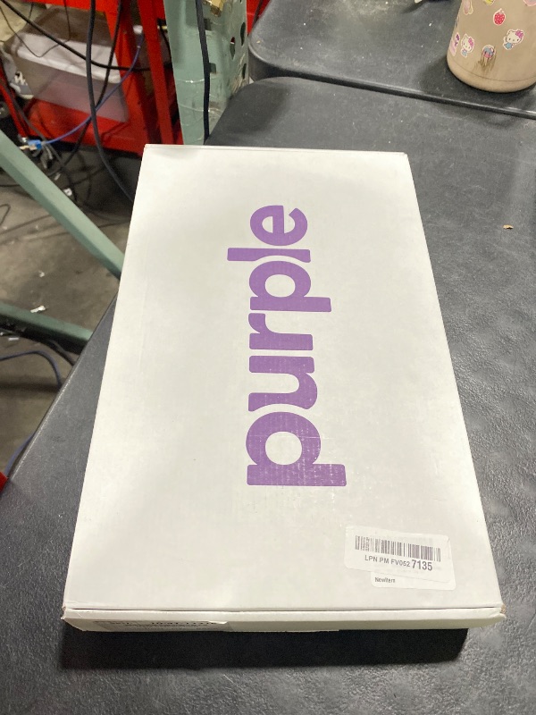 Photo 1 of Purple Back Cushion | Pressure Reducing Grid Designed for Ultimate Comfort | Designed for Chairs, Gaming, and Travel | Made in The USA