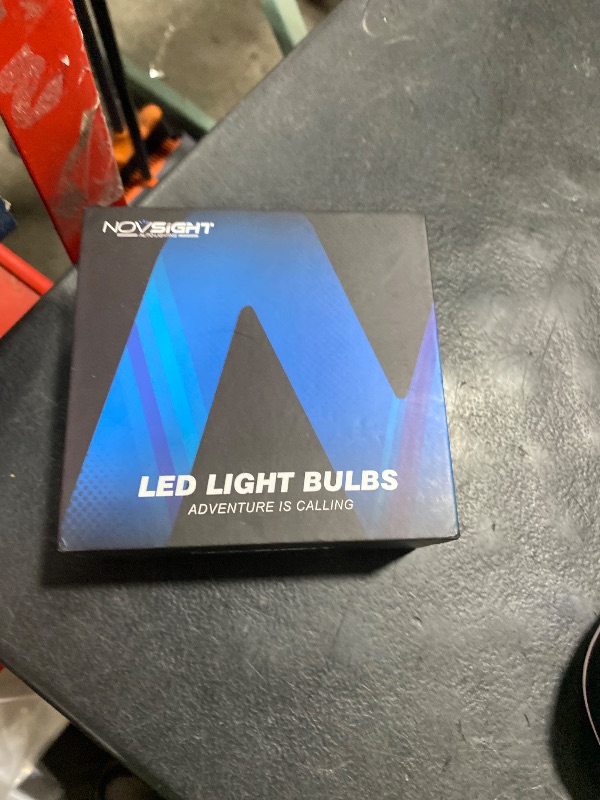 Photo 1 of NOVSIGHT ??? LED Fog Light Bulbs - 62,000LM 6500K Ultra Bright, 1:1 Mini Size Replacement, 50,000 Hours Lifespan,5-Min Install, IP68 Waterproof, Pack of 2