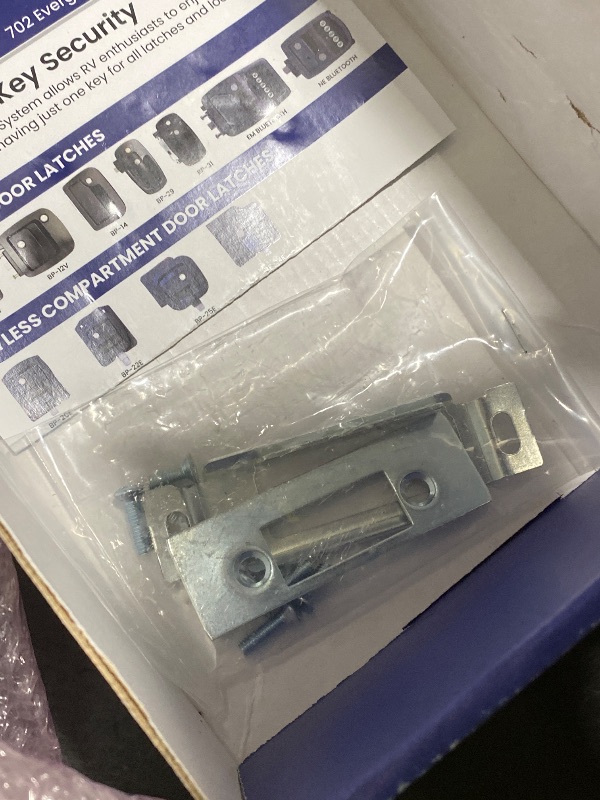 Photo 1 of Bauer NE Bluetooth Keyless Entry Door Lock with Handle, Close Field Technology, Essential Camper Must Haves, Secure Trailer, Durable RV Door Latch, Convenient RV Lock Keyless Entry