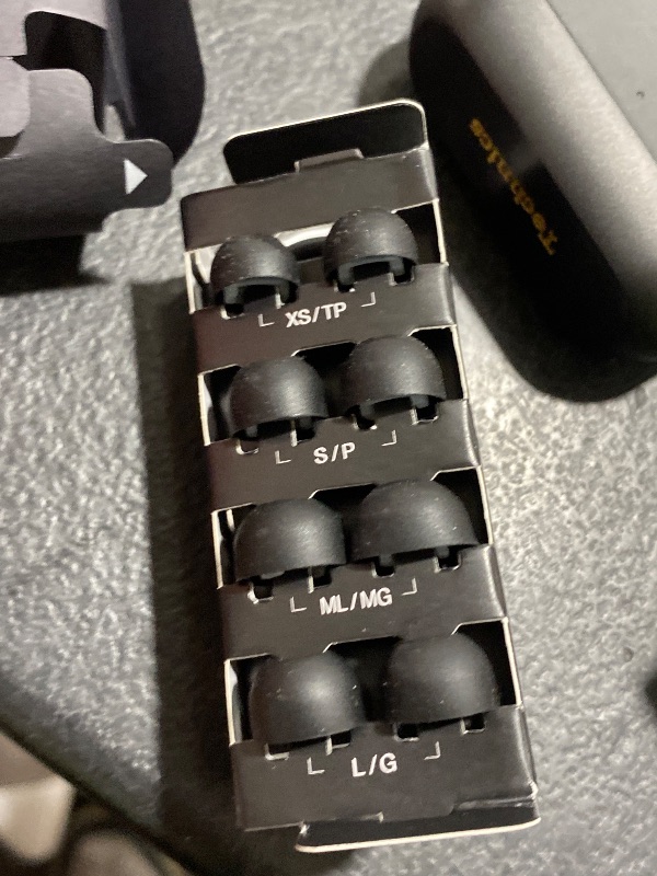 Photo 1 of Technics Reference Class Hi-Fi Wireless Earbuds, Dolby Atmos, Head Tracking, Adaptive Noise Cancelling, 3 Device Multipoint, 10-hr Battery, Wireless Charging, in Ear Headphones - EAH-AZ100-K (Black)