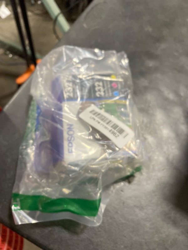 Photo 1 of EPSON 232 Claria Ink High Capacity Black & Standard Color Cartridge Combo Pack (T232XL-BCS) Works with WorkForce WF-2930, 2950 and Expression XP-4200, 4205