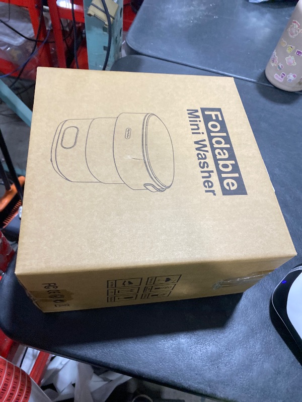 Photo 1 of 5.0 New Upgraded Portable Washing Machine 16L Mini Foldable Washer [SGS certified German high-efficiency motor] [Hidden UV-C cleaning]Foldable Design Ideal for Hotel, Home, Apartment and Campain