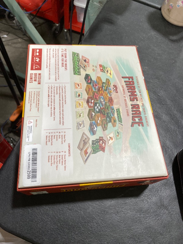 Photo 1 of Farms Race Standard Edition – Strategy Board Game for Adults and Family, 2–4 Players, 1-2 Hours, Resource Management, Area Control, and Asymmetric Powers w/Nuclear Farm Animals, Great for Game Night