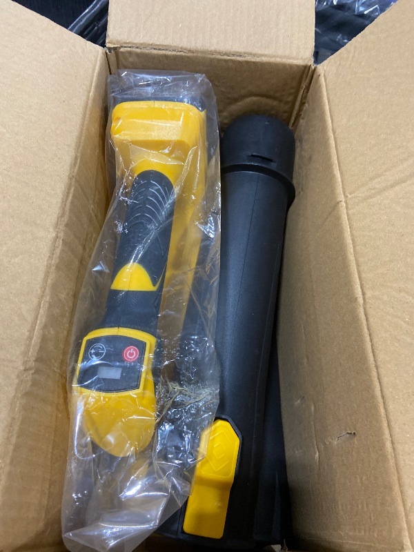 Photo 1 of Cordless Leaf Blower Compatible with Dewalt 20V Max Battery, 580 CFM/200 MPH with Turbo Boost, 6 Speed Modes Brushless Motor, Electric Leaf Blowers Battery Powered for Lawn Care, Yard(Tool Only)