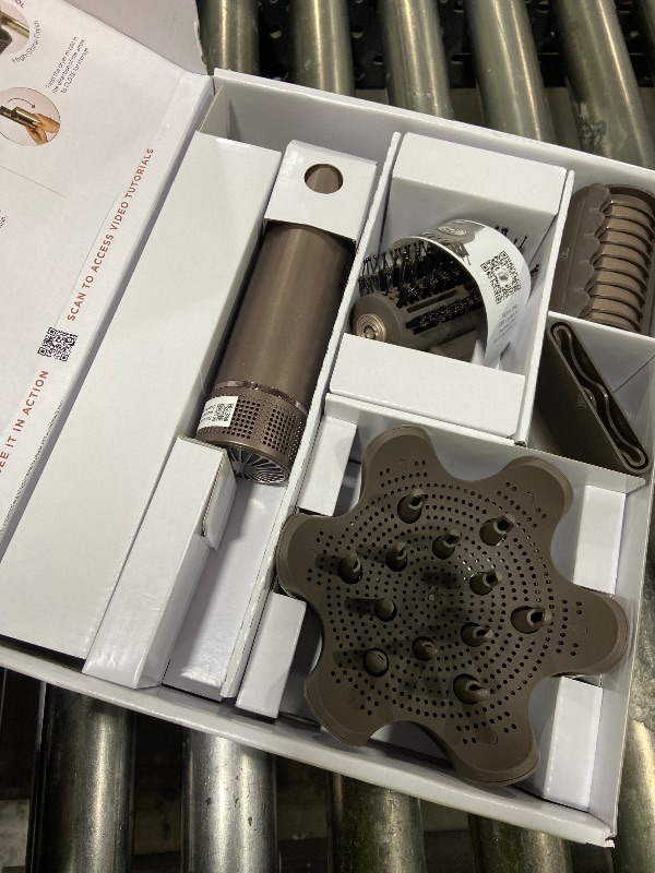 Photo 1 of Shark SpeedStyle Pro Flex Professional Performance High-Velocity Hair Dryer System with Scalp Shield & IQ Speed Styling and Drying Suite, Lightweight, Ionic, No Heat Damage, Mocha Silver, HD542