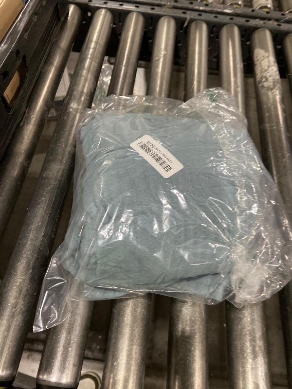 Photo 1 of 100% Cotton Muslin Blanket Large 50" x 70", 6 Layers Breathable and Lightweight Cotton Throw Blanket for Bed and Couch, Soft Quilt Bedspread, Gauze Blanket for Adults All Season, Teal