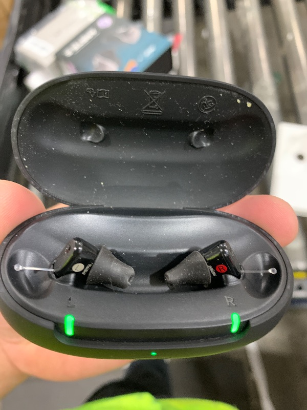 Photo 1 of Sony CRE-C20 Self-Fitting OTC Hearing Aids for Mild to Moderate Hearing Loss, Prescription-Grade Sound Quality, Compact Virtually Invisible Design, Customizable App, and Rechargeable Battery