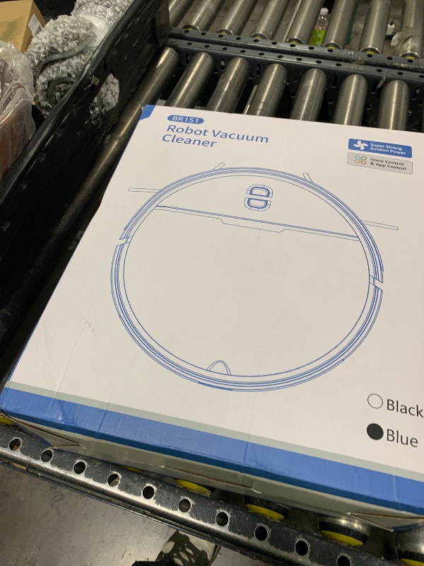 Photo 1 of Robot Vacuum and Mop Combo, 2 in 1 Robot Vacuum Cleaner with WiFi/App, Smart Robotic Vacuums with Strong Suction, Schedule, Self-Charging, Slim, Quiet, Ideal for Hard Floor, Pet Hair, Low Pile Carpet