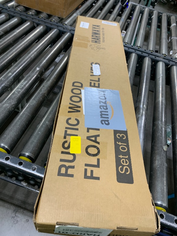 Photo 1 of Harwaya White Floating Book Shelves for Wall, 36 Inch Wall Bookshelf for Kids Bedroom, Large Deep Hanging Shelves with Metal Brackets for Living Room Office Décor Indoor Plants (3-Pack)