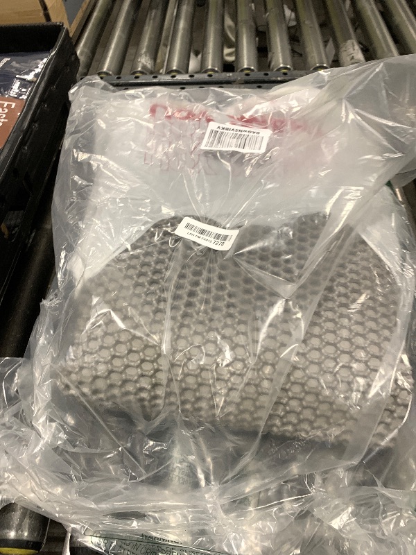 Photo 1 of Anywish Large Cat Litter Mat for Litter Box, 47"×33" Double Layer Trapping Mat, Non-Slip Water Proof Kitty Litter Pad, Grey