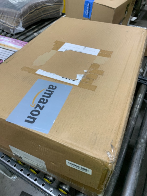 Photo 1 of Amazon Basics 24-Sheet Cross Cut High Security Paper Shredder for Home Use, P-4 Security, CD and Credit Card Document Shredder with Pullout Basket, Black