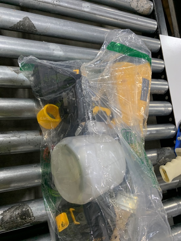 Photo 1 of Paint Sprayer, HVLP 650W High Power Cordless Paint Gun with 2x5200mAh Battery, 5 Nozzles, 3 Spray Modes, Adjustable Flow Control, Paint Sprayer for House Painting, Furniture, Fence, Wall, Cabinet