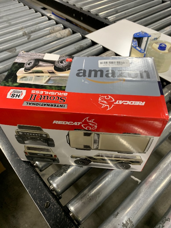 Photo 1 of Redcat Racing Ascent-18 Scout II Brushless, 1/18 Scale RC Crawler, Metal Chassis, Gold Dust, International Scout II Body