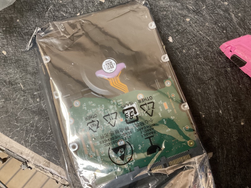 Photo 1 of Western Digital WD Red Plus Internal Hard Drive 8TB CMR 3.5 inch SATA 5640 RPM 256MB NAS WD80EFPX-AJP Eco Package