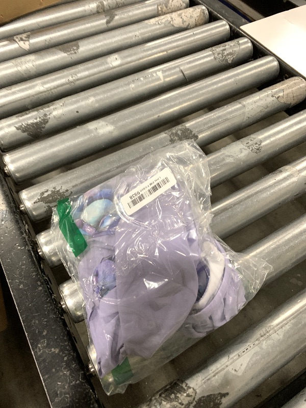 Photo 1 of UMELOK Mermaid Swimsuit Girls' Rash Guard Swimwear Long Sleeve Bathing Suit Purple, Mermaid 3T