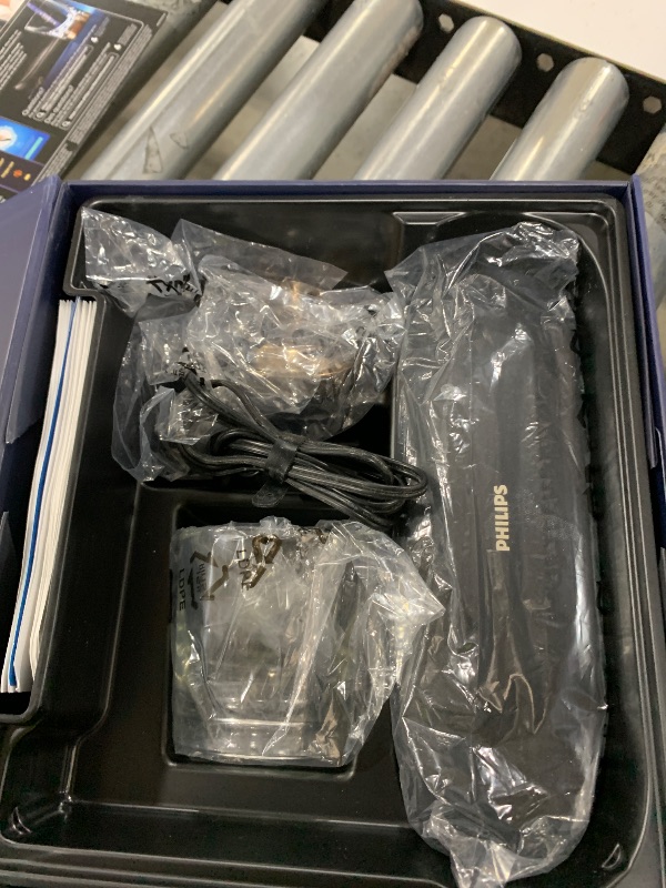 Photo 1 of Philips Sonicare DiamondClean Smart 9700 Electric Toothbrush, Sonic Toothbrush with App, Pressure Sensor, Brush Head Detection, 5 Brushing Modes and 3 Intensity Levels, Lunar Blue, Model HX9957/71