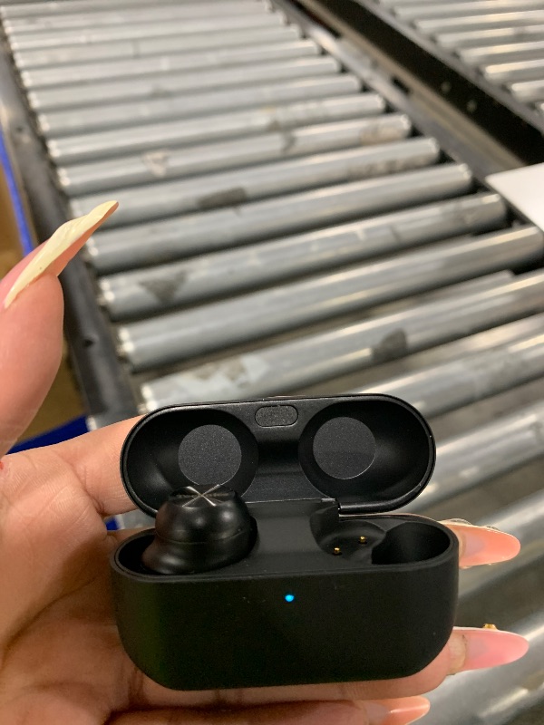 Photo 1 of Technics Reference Class Hi-Fi Wireless Earbuds, Dolby Atmos, Head Tracking, Adaptive Noise Cancelling, 3 Device Multipoint, 10-hr Battery, Wireless Charging, in Ear Headphones - EAH-AZ100-K (Black)