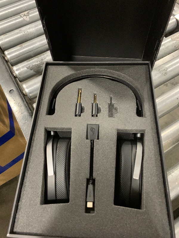 Photo 1 of ASUS ROG Kithara Gaming/Audiophile Open-Back Wired Headphones with Mic – ROG-Tuned HIFIMAN Planar Magnetic Drivers, Adjustable Headband, Extra Ear Pads, Compatible with DACs, Amps, PC, Console, Mobile