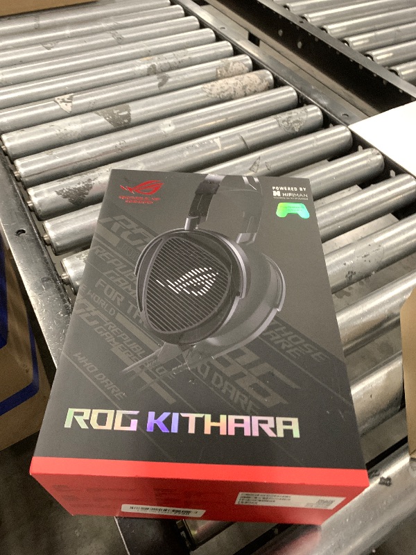 Photo 1 of ASUS ROG Kithara Gaming/Audiophile Open-Back Wired Headphones with Mic – ROG-Tuned HIFIMAN Planar Magnetic Drivers, Adjustable Headband, Extra Ear Pads, Compatible with DACs, Amps, PC, Console, Mobile