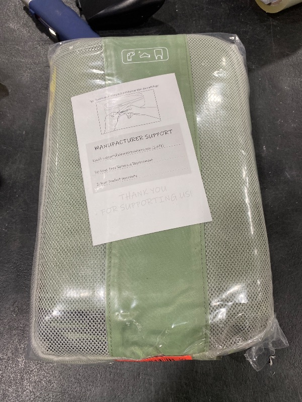 Photo 1 of 10 Set Compression Packing Cubes for Travel Essentials,Compressible Expandable Packing Cubes for Suitcase,OlarHike Luggage Organizer Bags for Travel,Handy Helper for Organizing Clothes(Matcha Green)