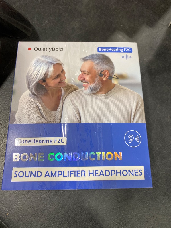 Photo 1 of QuietlyBold CORE Bone Conduction Sound Amplifier – Open-Ear Personal Listening Wearable for Clearer Conversations
