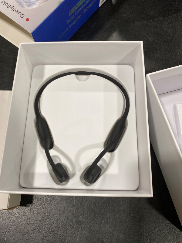 Photo 1 of QuietlyBold CORE Bone Conduction Sound Amplifier – Open-Ear Personal Listening Wearable for Clearer Conversations