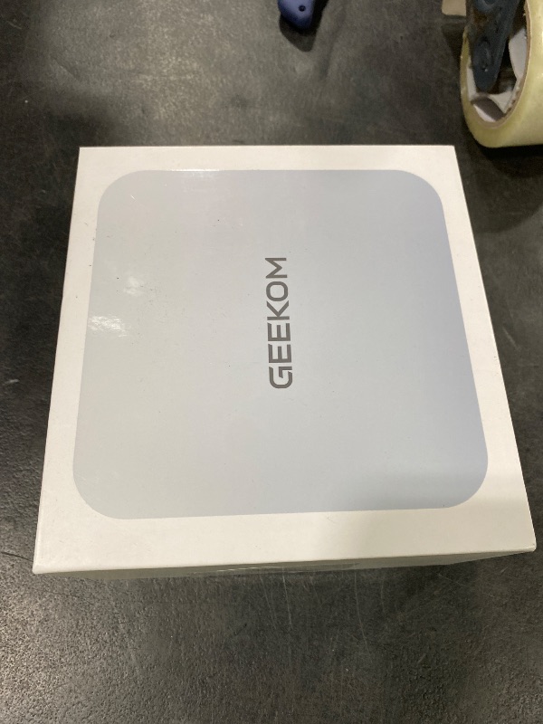 Photo 1 of GEEKOM A9 Max AI Mini PC, with AMD Ryzen AI 9 HX 370 (80 Tops), Copilot+ PC, Radeon 890M, 32GB DDR5 (Not LPDDR), 1TB SSD, Win 11 Pro, WiFi 7, BT 5.4, USB4, HDMI 2.1, Dual 2.5GbE, 8K, 3-Year Warranty