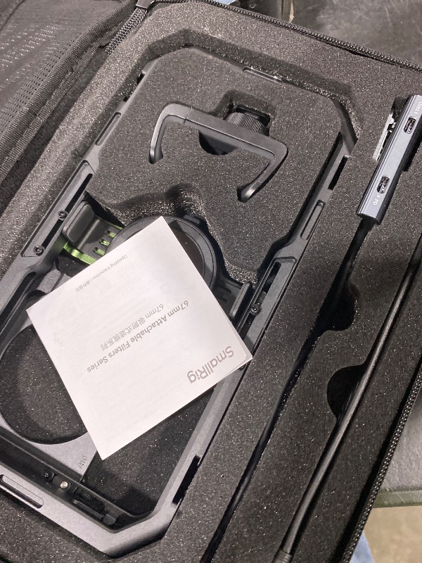 Photo 1 of SmallRig x Brandon Li All-in-One Mobile Video Kit, Quick Release Universal Phone Video Rig Kit for iPhone for Samsung for Pixel, with Wireless Rotatable Handles for M.2 SSD w 67mm VND Filter - 4596