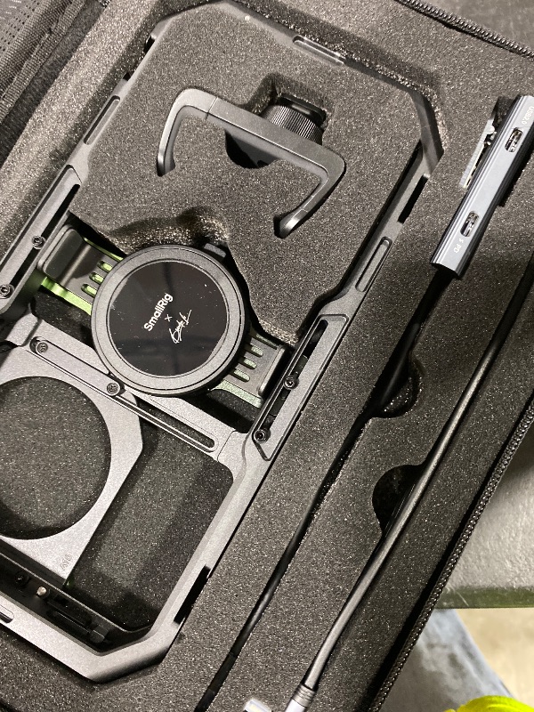 Photo 1 of SmallRig x Brandon Li All-in-One Mobile Video Kit, Quick Release Universal Phone Video Rig Kit for iPhone for Samsung for Pixel, with Wireless Rotatable Handles for M.2 SSD w 67mm VND Filter - 4596