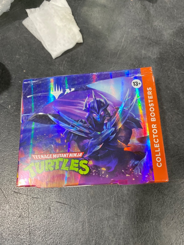Photo 1 of Magic: The Gathering | Teenage Mutant Ninja Turtles - Collector Booster Box | 12 Packs | Collectible Trading Card Game