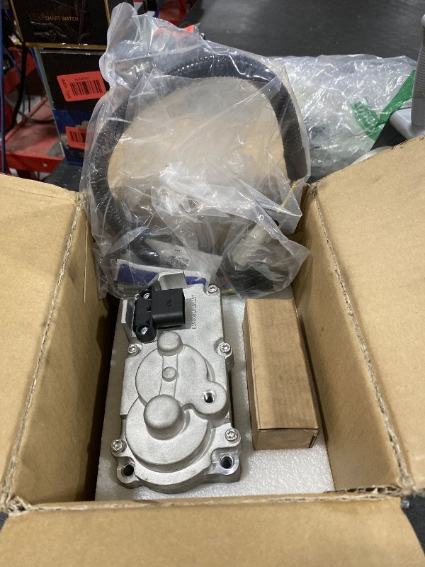 Photo 1 of 5494878RX 6.7 Cummins Turbo Actuator Compatible with Dodge Ram 2500 3500 4500 5500 2013-2018 VGT Turbo Holset HE300VG HE351VE Replaces Turbocharger Actuator 68481772AA W/Calibrate Kit (2013-2018)