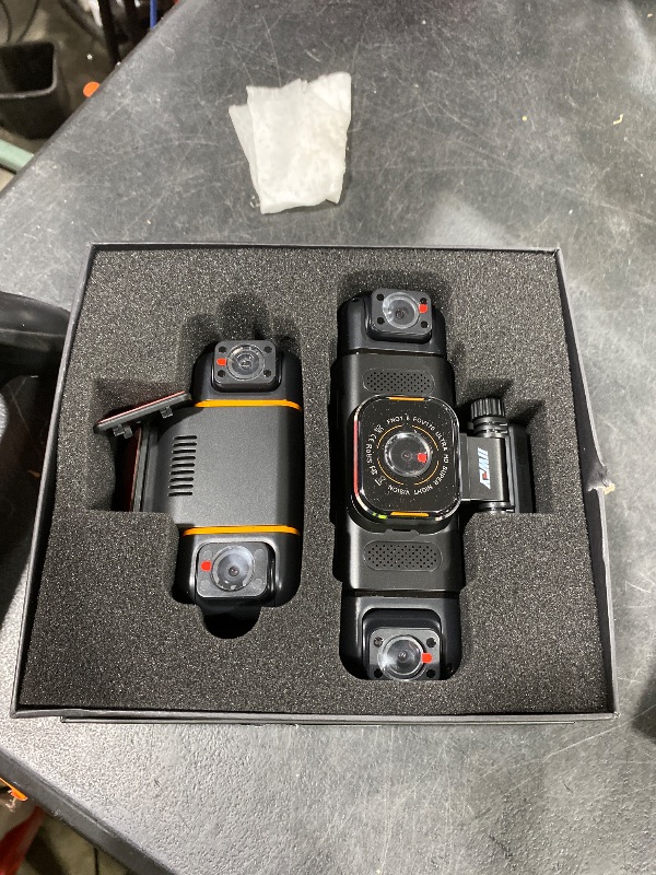Photo 1 of IIWEY N9 5 Channel Dash Cam 360° View, 5.8G WiFi-6 with App, Free 128GB Card, FHD Front & Rear Inside, Left, Right Dash Camera for Car, 12 IR Lights Night Vision, GPS, 24/7 Parking Mode, G-Sensor