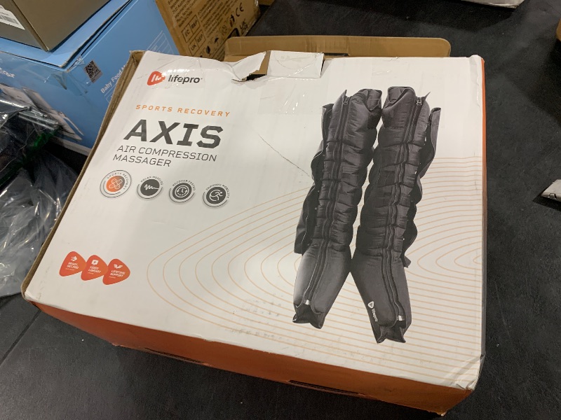 Photo 1 of LifePro Air Compression Recovery System with Heat – 8-Chamber AXIS Full Leg Massage for Calf, Thigh & Foot – Air Massage Wraps for Relaxation & Wellness – Gift for Mom or Dad.