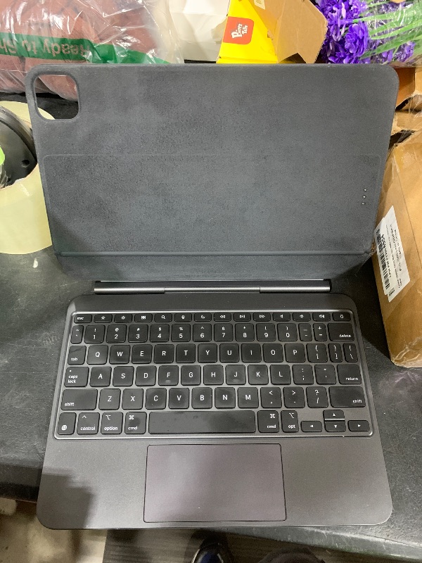 Photo 1 of Apple iPad Magic Keyboard Case for iPad Pro 11-inch (M4 and M5), Great Typing Experience, Built-in Trackpad, Function Row, US English - Black