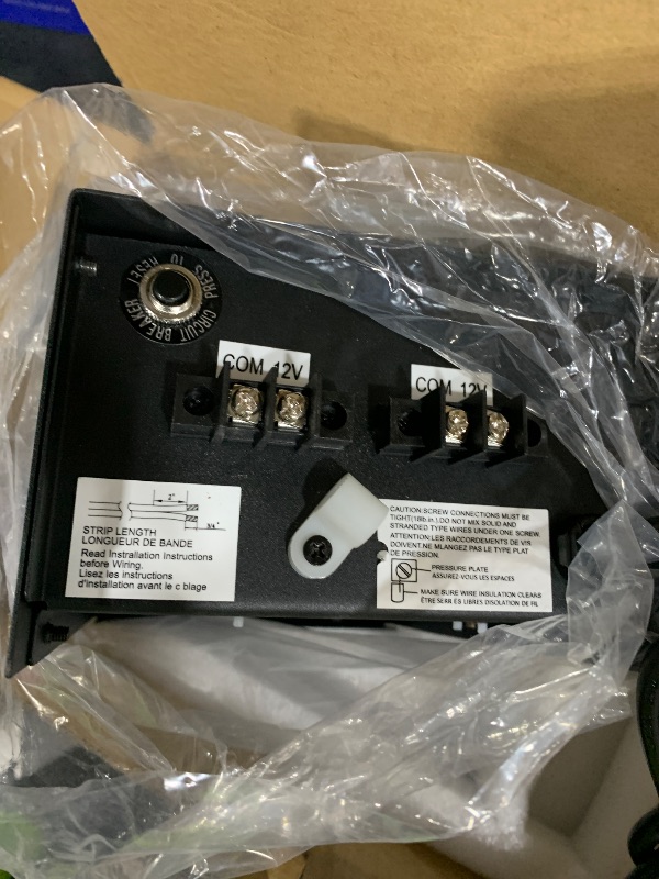 Photo 1 of DEWENWILS 300W Low Voltage Landscape Transformer, Outdoor Weatherproof Transformer with Timer and Photocell Sensor, 120V AC to 12V/12V AC for LED Lighting, Spotlight, Pathway Light, ETL Listed