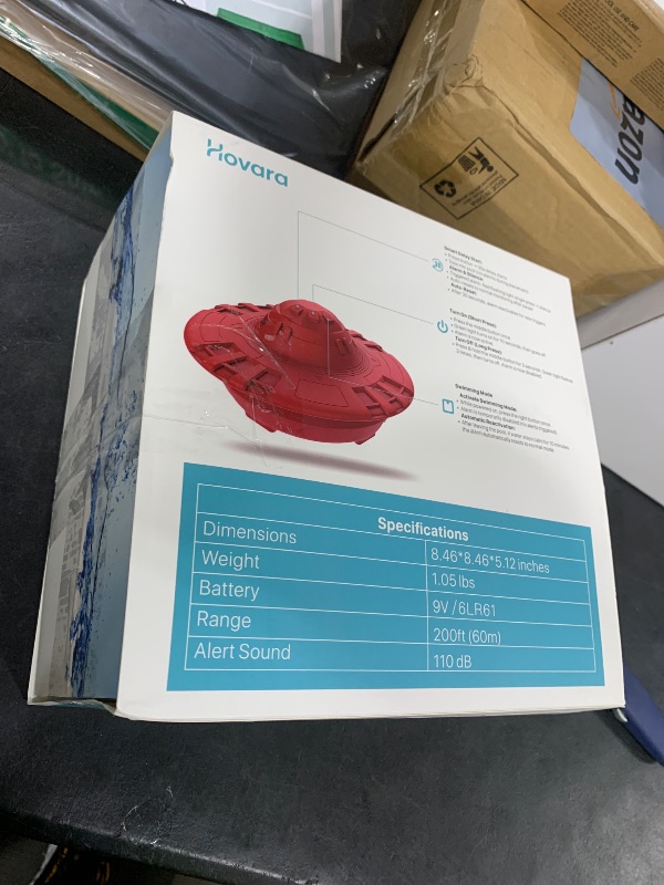 Photo 1 of Pool Alarm, Floating Pool Safety Alarms for Inground & Above Ground Pools – Loud 110dB Alert, Adjustable Sensitivity, Protection for Kids & Pets (Blue+Black)