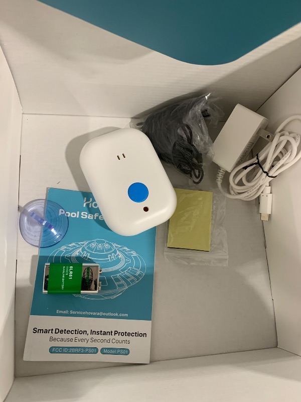 Photo 1 of Pool Alarm, Floating Pool Safety Alarms for Inground & Above Ground Pools – Loud 110dB Alert, Adjustable Sensitivity, Protection for Kids & Pets (Blue+Black)