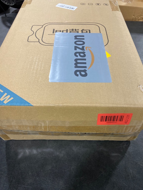 Photo 1 of Tesinll Laptop Backpack with Programmable Screen, App Control Led Laptop Backpack, Waterproof Led Bag, Travel, Motorcycle Backpack, Unique Gift for Men or Women,15.6 Inch Laptop (Black)