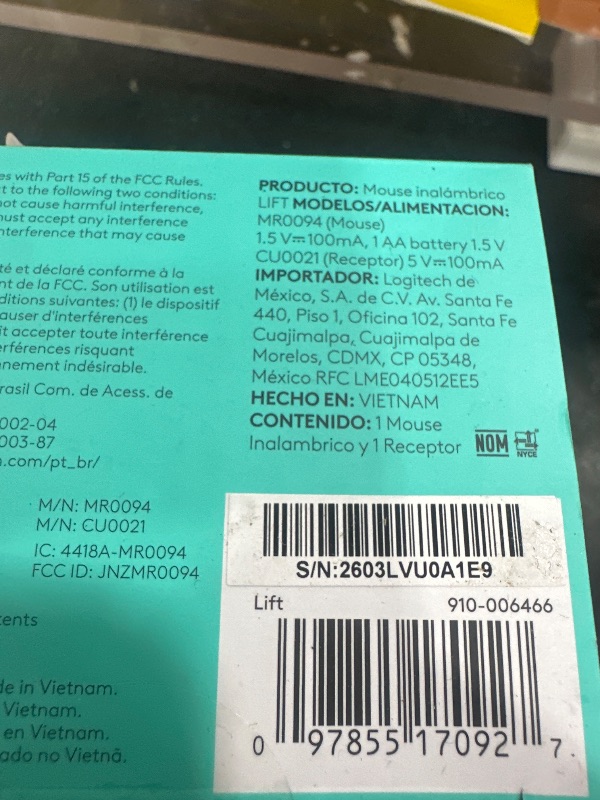 Photo 1 of Logitech Lift Vertical Ergonomic Mouse, Wireless, Bluetooth or Logi Bolt USB Receiver, Quiet clicks, 4 Buttons, Compatible with Windows/macOS/iPadOS, Laptop, PC - Graphite