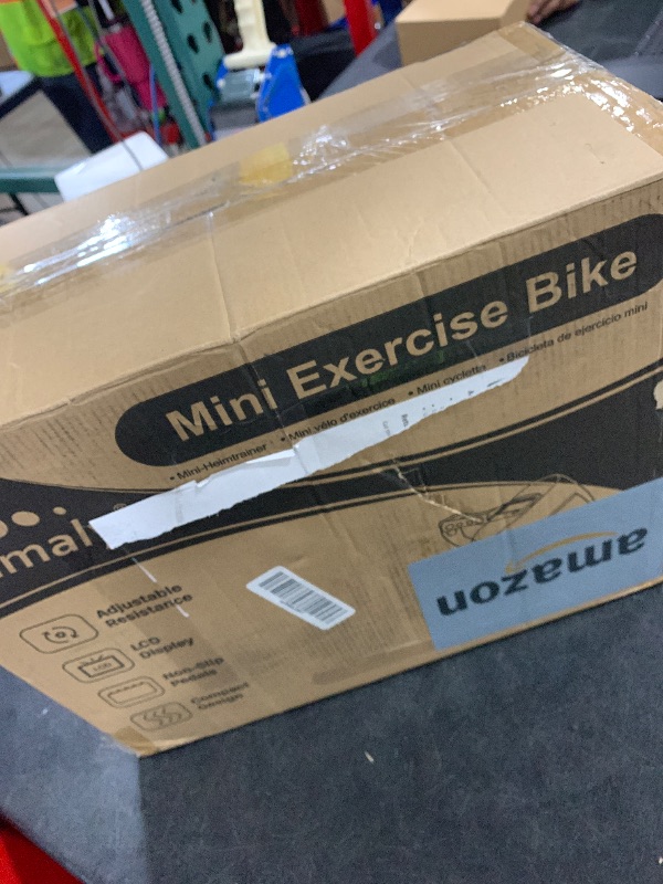 Photo 1 of Mini Exercise Bike, himaly Under Desk Bike Pedal Exerciser Portable Foot Cycle Arm & Leg Peddler Machine with LCD Screen Displays