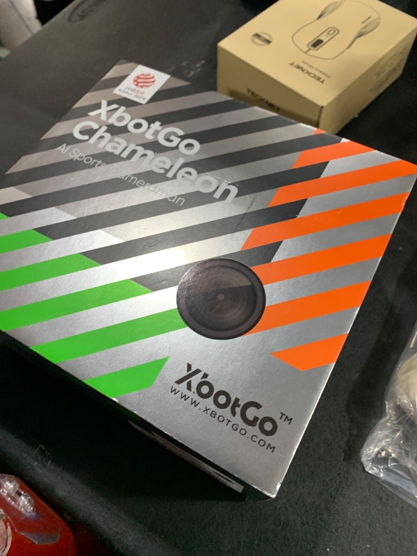 Photo 1 of XbotGo Chameleon AI Auto Sports Action Camera - 4K 60FPS Soccer Camera and Basketball Tracking Camera for Team Sports, Live Streaming, No Subscription, Works with iOS & Android (Lava Graphite)