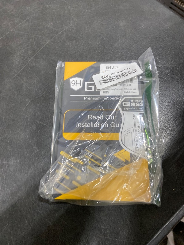 Photo 1 of [3+2 Pack] Galaxy S24 Ultra Privacy Screen Protector, 9H Tempered Glass, Ultrasonic Fingerprint Support, 3D Curved, HD Clear Anti-Spy Film for Samsung S24 Ultra 5G Glass Screen Protector