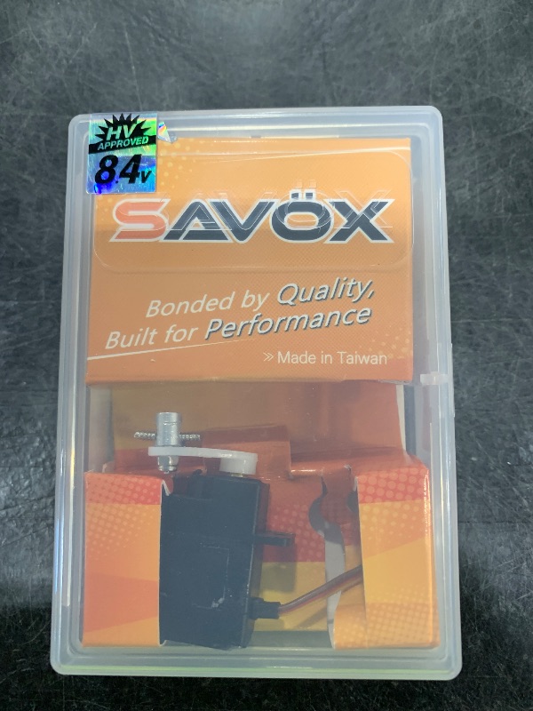 Photo 1 of Savox SV-1261MG - Mini Hi Torque High Voltage Digital 7.4V Servo .095sec / 277oz