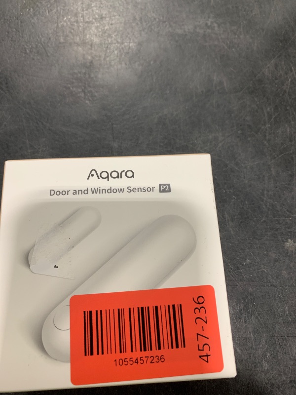 Photo 1 of Aqara Door and Window Sensor P2, Matter Over Thread, Requires Thread Border Router, Contact Sensor with Remote Alarm and Local Automation, Supports Apple Home, Google Home, Alexa