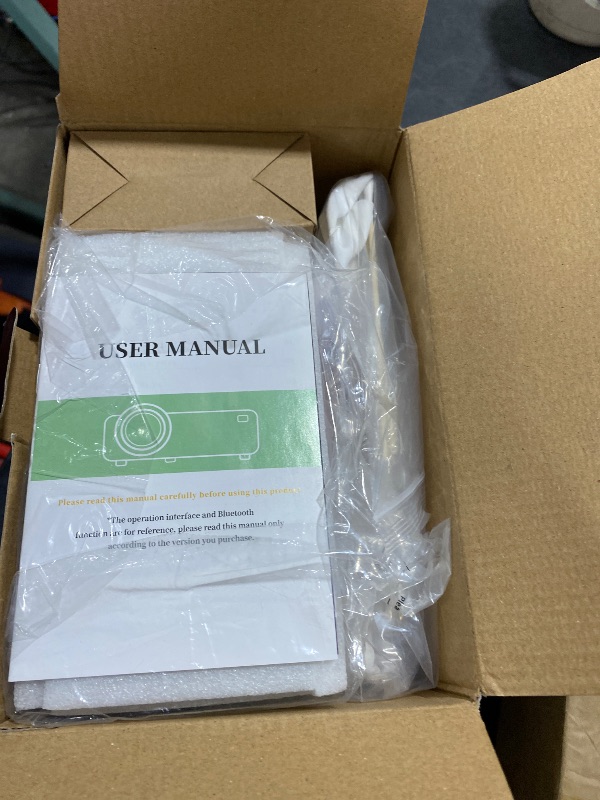 Photo 1 of TMY 1080P Full HD Portable Mini Projector, Upgraded Bluetooth Movie Projector with Screen, Compatible with TV Stick Smartphone/HDMI/USB, Indoor & Outdoor Use