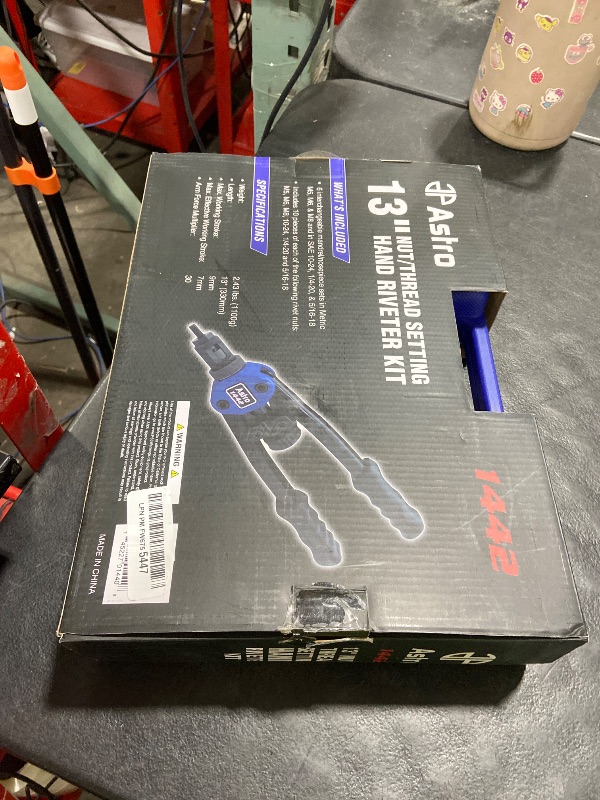 Photo 1 of Astro 1442 13" Nut/Thread Hand Riveter Kit