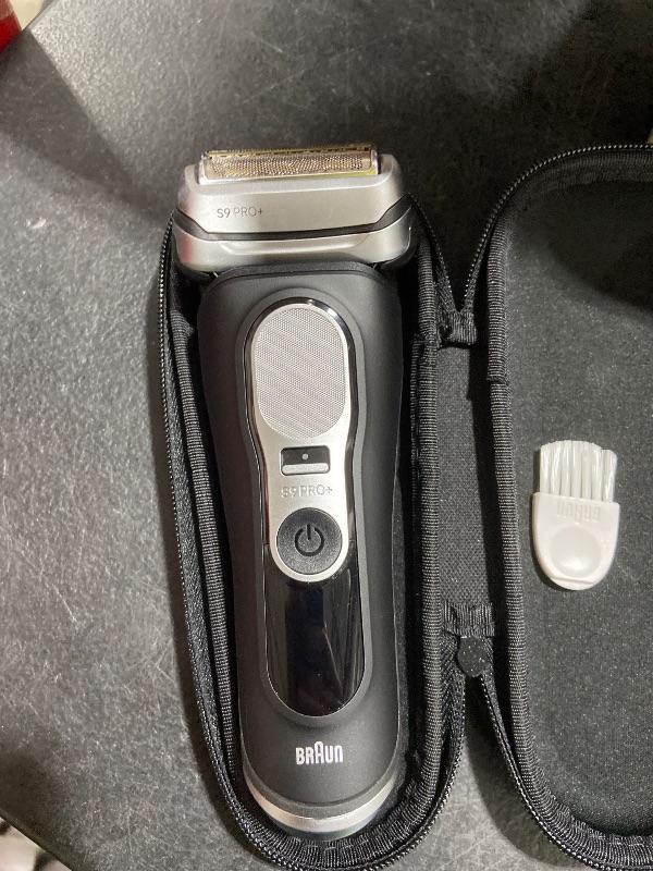 Photo 1 of Braun Series 9 PRO+ Electric Shaver, Pro SensoAdapt, 6in1 SmartCare Center, Wet & Dry Razor, 9660CCPS, Black