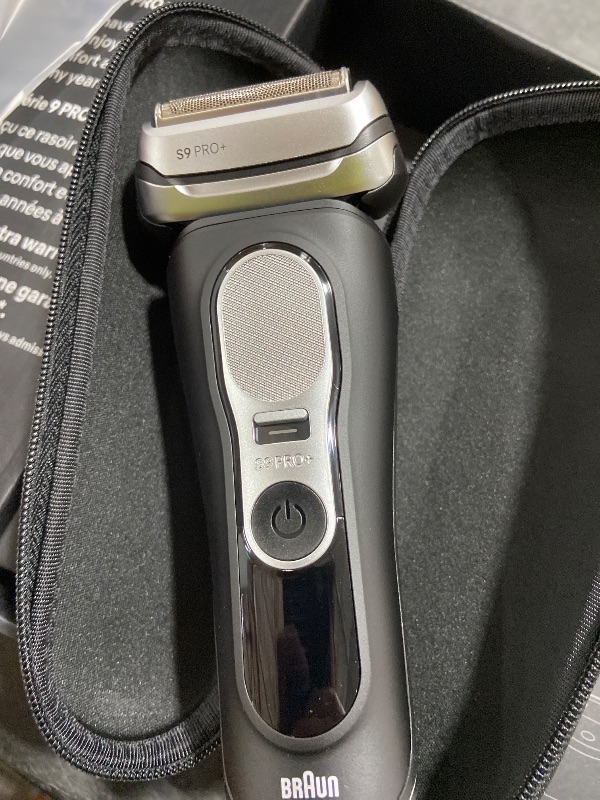 Photo 1 of Braun Series 9 PRO+ Electric Shaver, Pro SensoAdapt, 6in1 SmartCare Center, Wet & Dry Razor, 9660CCPS, Black